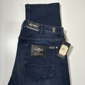 NEW 7 For All Mankind Luxe Performance Jeans 40x34 Standard Stretch Denim